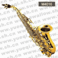 百靈牌M4016降B調(diào)黃彎管高音薩克斯