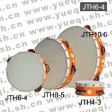 紅燕牌JTH6-4桔色鈴鼓(15cm)